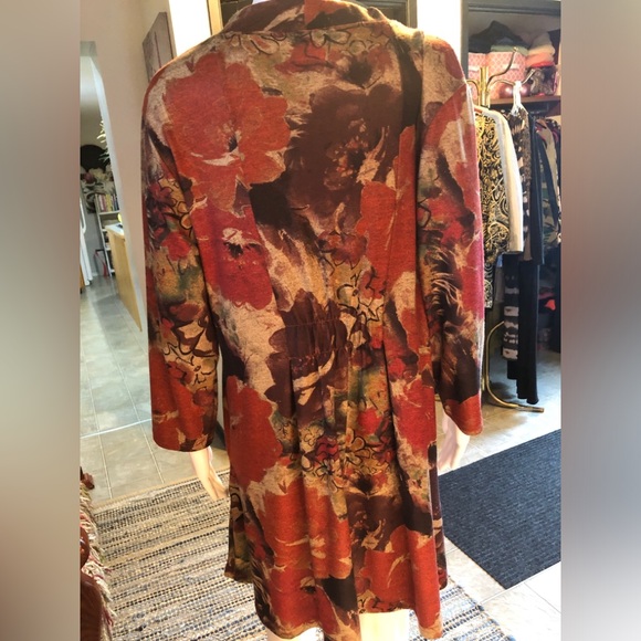 Floral Long Sleeve Dress by FRESH FX - Picture 8 of 11